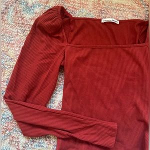 Reformation puff sleeve top